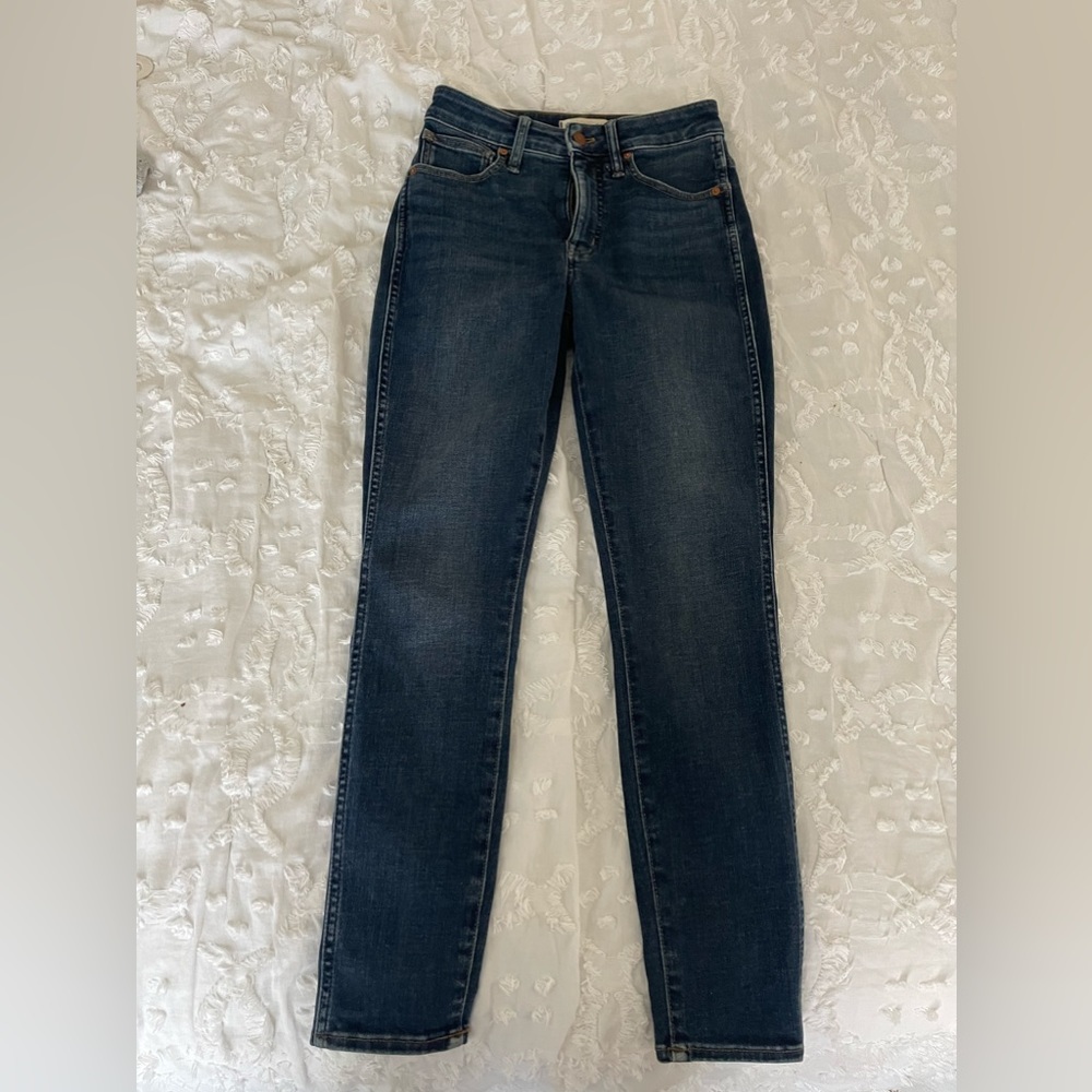 Curvy High-Rise Skinny Jeans in Seville Wash - Madewell Skinny Jeans